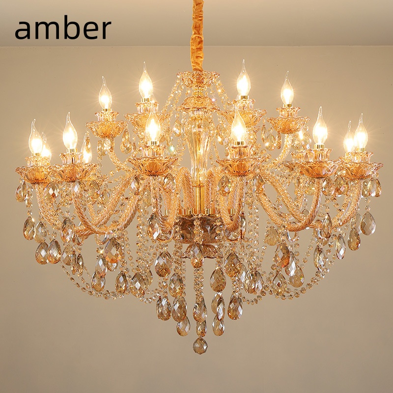 Interior Design Luxury Living Room - ثريا كريستال فاخرة فرنسية لغرفة المعيشة،