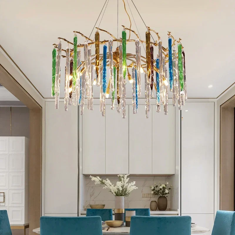 الشمال الفاخرة الملونة كريستال - مراجعة Interior Design Luxury Living Room وسعره
