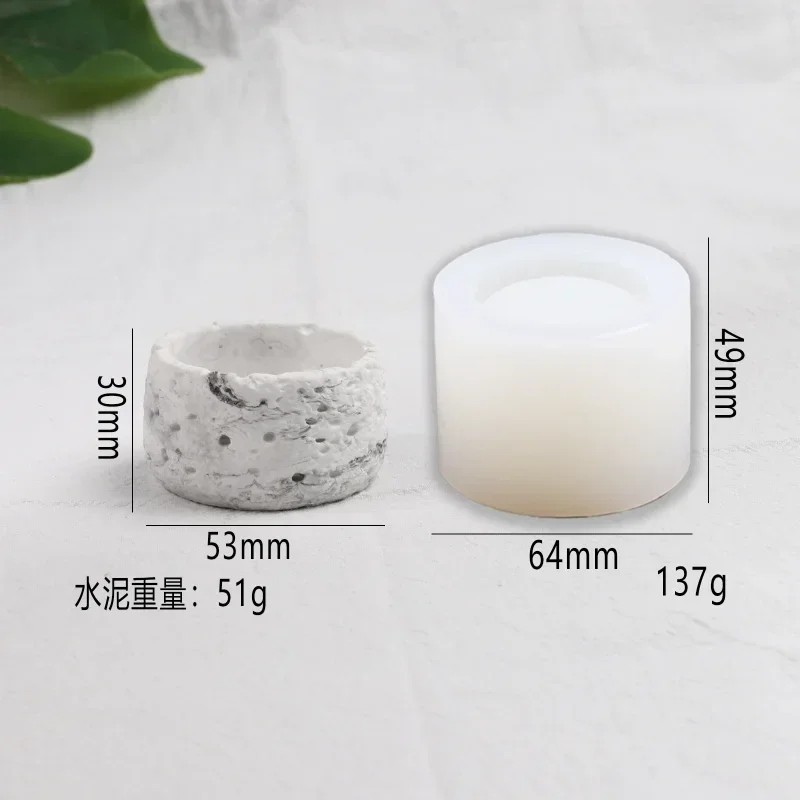 قالب سيليكون لصنع صندوق تخزين  - مراجعة Ceramic Candle Vessel وسعره