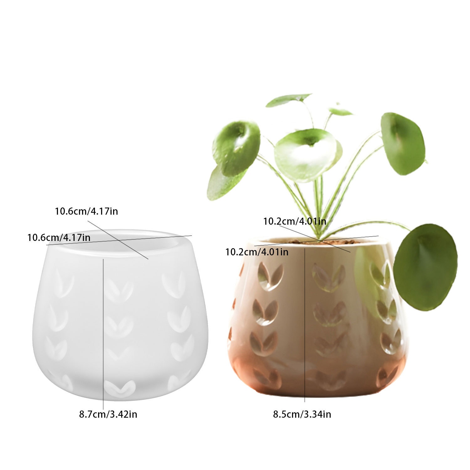 قالب سيليكون على شكل قلب لصنع  - مراجعة Ceramic Candle Vessel وسعره
