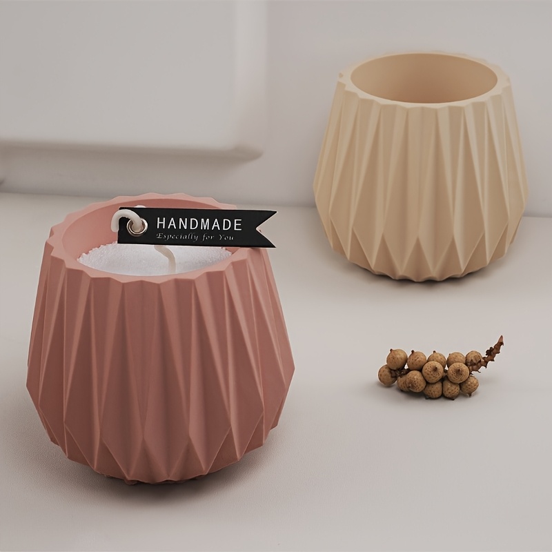 قالب سيليكون لكوب الشمع بسطح م - مراجعة Ceramic Candle Vessel وسعره