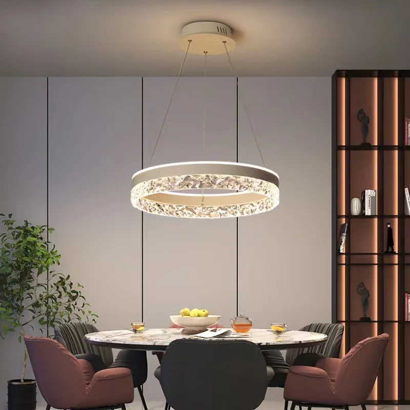 ضوء قلادة LED كريستالي فاخر حد - مراجعة Interior Design Luxury Living Room وسعره