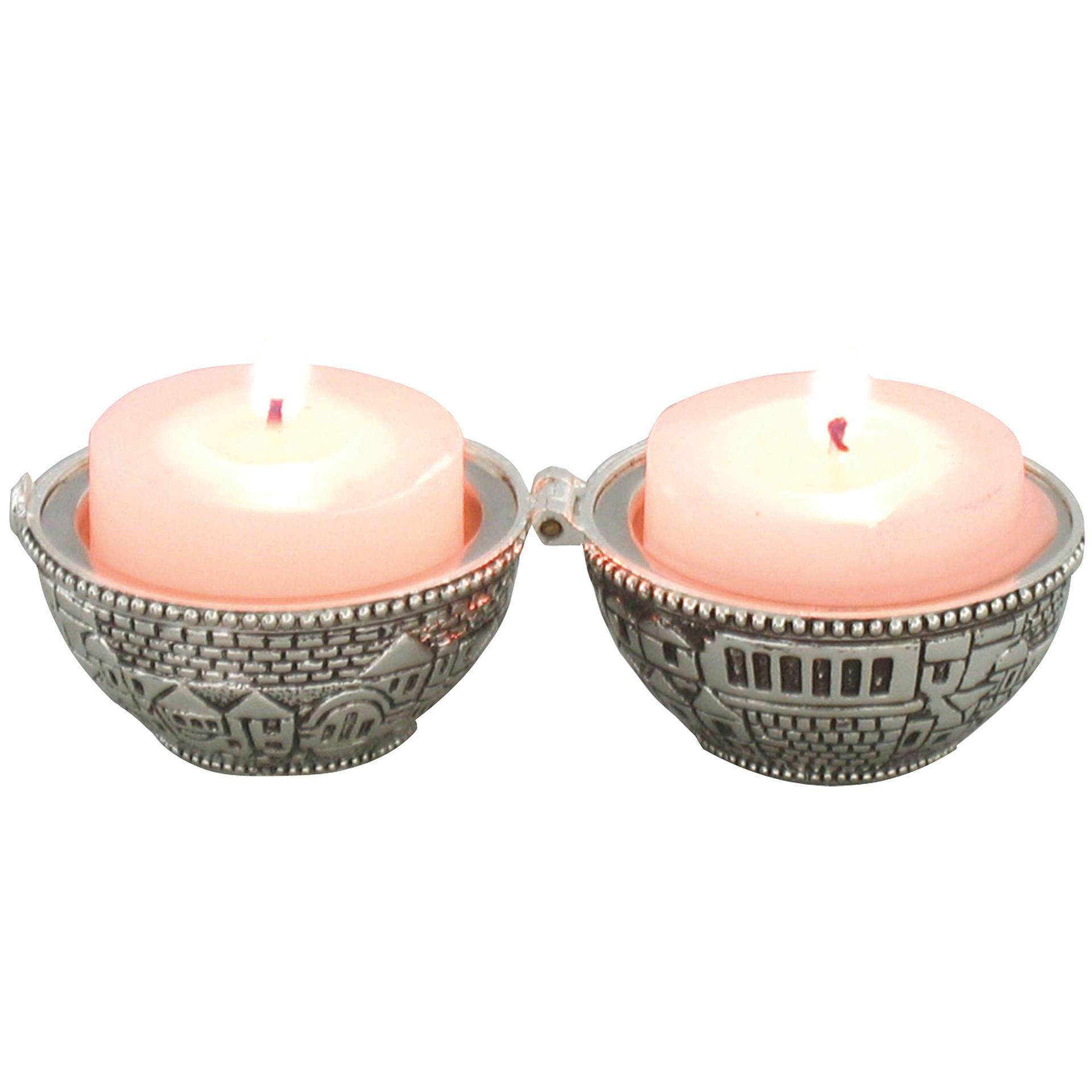 حاملات شموع معدنية للسفر للשבת - مراجعة Ceramic Candle Vessel وسعره